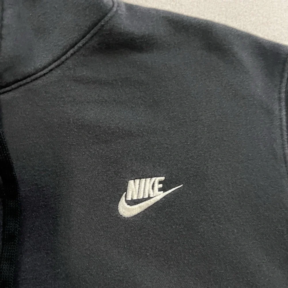 Nike Sportswear NSW Club Fleece Hoodie Men's Size Large Black Swoosh BV2654-010